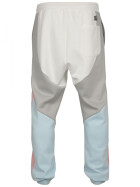 PINK DOLPHIN Bold Track Pant, wht/cool grey/pink/lightblue