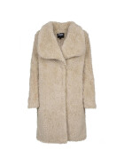 Urban Classics Ladies Soft Sherpa Coat, darksand