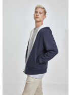 Urban Classics Sherpa Lined Zip Hoody, nvy/offwhite