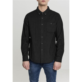 Urban Classics Corduroy Shirt, black
