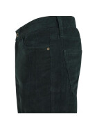 Urban Classics Corduroy 5 Pocket Pants, darkjasper