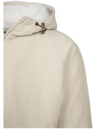 Urban Classics Hooded Corduroy Jacket, lightsand/offwhite