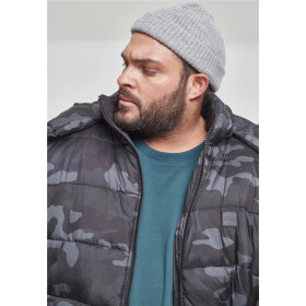Urban Classics Hooded Camo Puffer Jacket, darkcamo