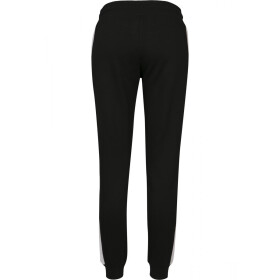 Urban Classics Ladies College Contrast Sweatpants, black/white/black