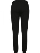 Urban Classics Ladies Tech Mesh Side Stripe Sweatpants, black
