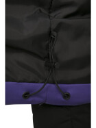 Urban Classics 3-Tone Boxy Puffer Jacket, black/ultraviolet/white