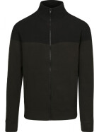 Urban Classics Oversize 2-Tone Polar Fleece Jacket, olive/black
