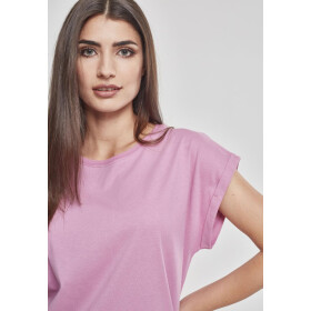Urban Classics Ladies Extended Shoulder Tee, coolpink