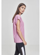 Urban Classics Ladies Extended Shoulder Tee, coolpink