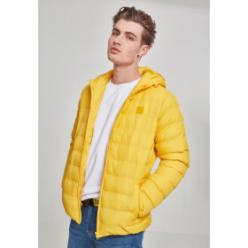 Urban Classics Basic Bubble Jacket, chrome yellow