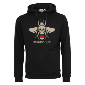 Turn Up Buggin Out Hoody, black
