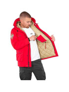 Alpha Industries Mountain All Weather Jacket, speed red