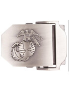 MFH USMC G&uuml;rtelschloss, silber,   Metall, ca. 4 cm