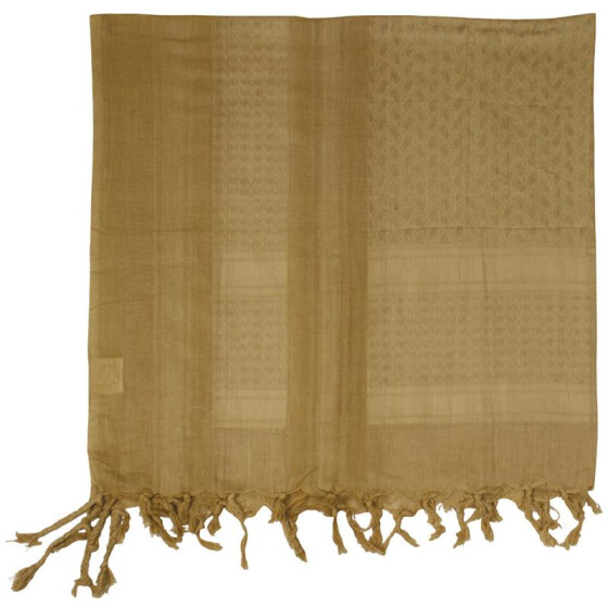 MFH PLO Tuch, &quot;Shemagh&quot;, coyote tan, Gr. ca. 110 x110cm