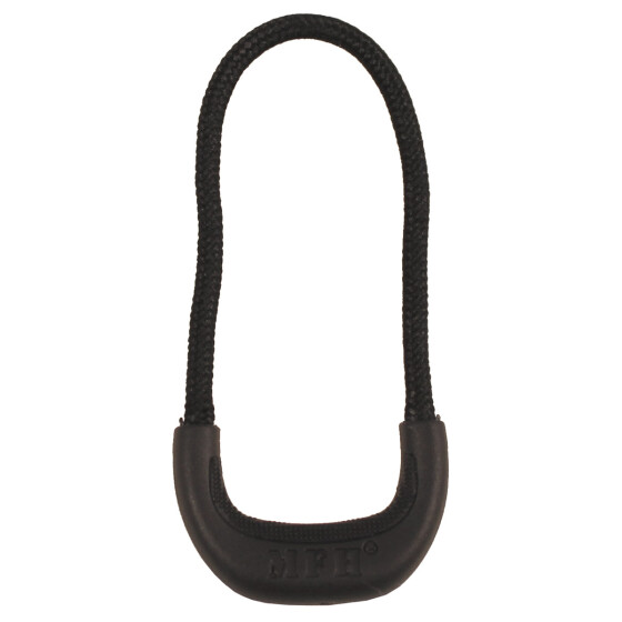 MFH Zipper-Ring, schwarz, 10 Stk. im Pack
