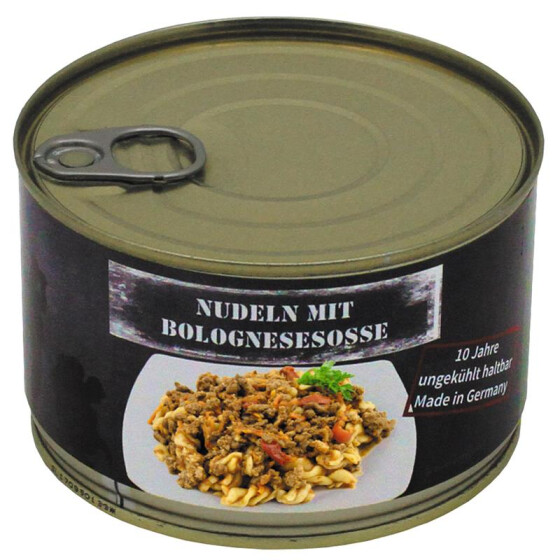MFH Nudeln mit Bologneseso&szlig;e, Vollkonserve, 400 g