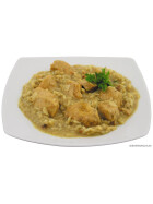 MFH H&auml;hnchen Curry mit Reis, Vollkonserve, 400 g