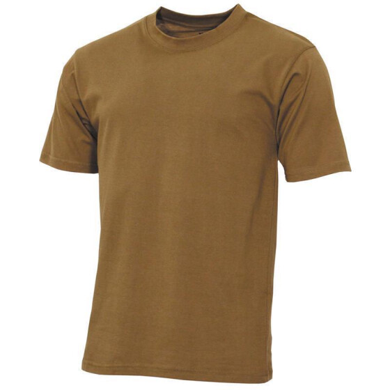 MFH US T-Shirt, &quot;Streetstyle&quot;, coyote tan, 140-145 g/m&sup2; 