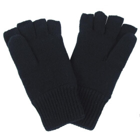 MFH Strick-Handschuhe, gef&uuml;ttert, schwarz, ohne Finger