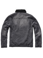 BRANDIT Sherpa Demin Jacket, black-black