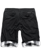 BRANDIT RAIDER Shorts, schwarz / schwarz checkered