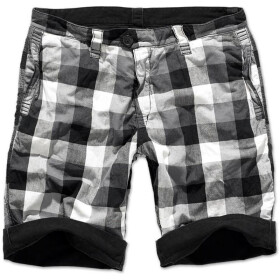 BRANDIT RAIDER Shorts, schwarz / schwarz checkered L