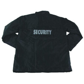 MFH Parka Security, mit Innenfutter, schwarz S