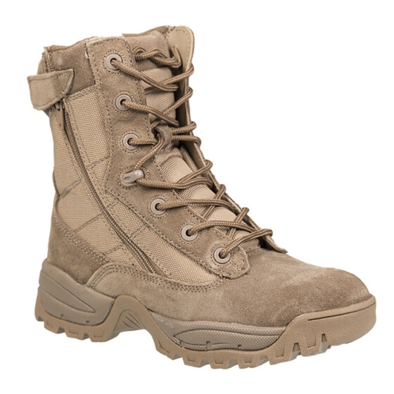 MILTEC Tactical Boots, Two-Zip, coyote 40