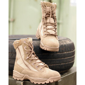 MILTEC Tactical Boots, Two-Zip, coyote 42