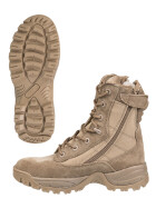 MILTEC Tactical Boots, Two-Zip, coyote 44