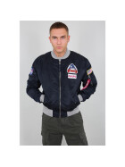 Alpha Industries MA-1 LW Mission To Mars, rep.blue