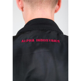 Alpha Industries MA-1 D-Tec SE, black/red