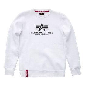 Alpha Industries Basic Sweater, white