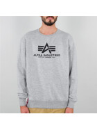 Alpha Industries Basic Sweater, grey heather