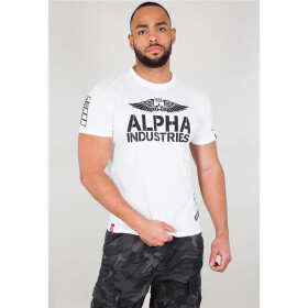 Alpha Industries Rebel T, white