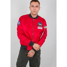 Alpha Industries MA-1 LW Mission To Mars, speed red