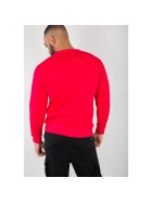 Alpha Industries Basic Sweater, speed red