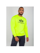 Alpha Industries Basic Sweater, neon/yellow