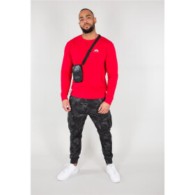 Alpha Industries Basic Sweater Small Logo, speed red