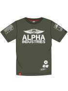 Alpha Industries Rebel T, dark olive