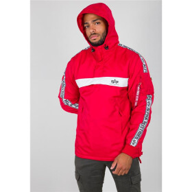 Alpha Industries AI Tape Anorak, speed red