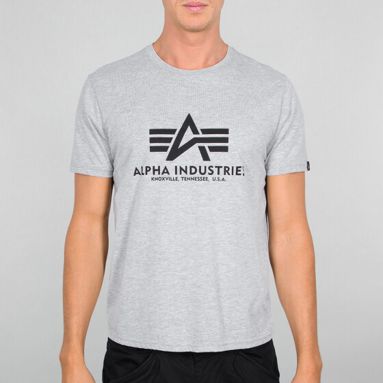 Alpha Industries BASIC T, grey heather