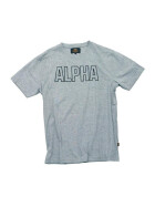 Alpha Industries  Track Shirt, grey heather
