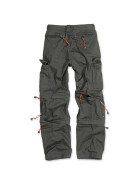 SURPLUS Trekking Trouser, 2 Bein-Zipper, black L / 88 cm