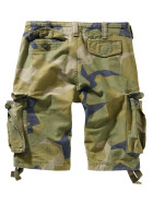 BRANDIT Army Vintage Shorts, swedish camo