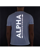 Alpha Industries Backprint T Reflective Print, white/reflectiv