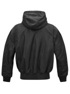 BRANDIT CWU Jacket hooded, black