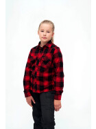BRANDIT Kids Checkshirt, red-black