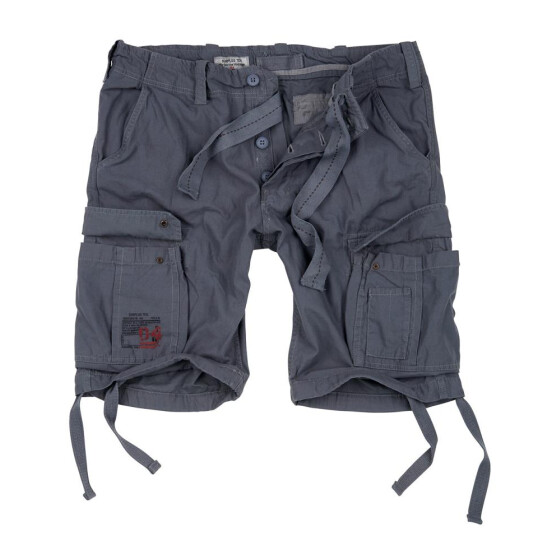 SURPLUS Airborne Vintage Shorts, grau gewaschen