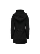 BRANDIT Women Square Fleece Jacket, black